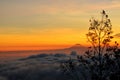 sunset with sea of Ã¢â¬â¹Ã¢â¬â¹clouds